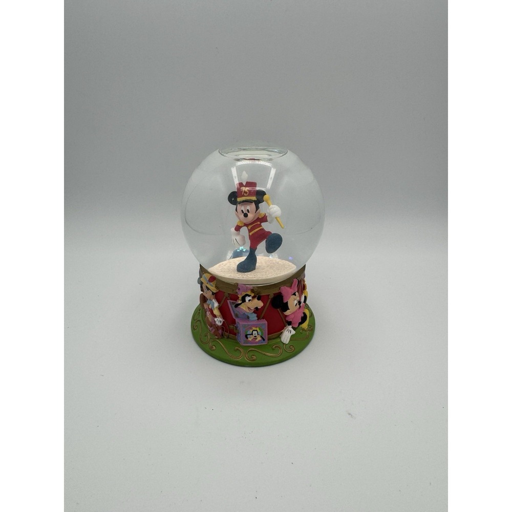 2004 Disney Store Snow Globe Mickey's 75th Anniversary Exclusive Special Edition